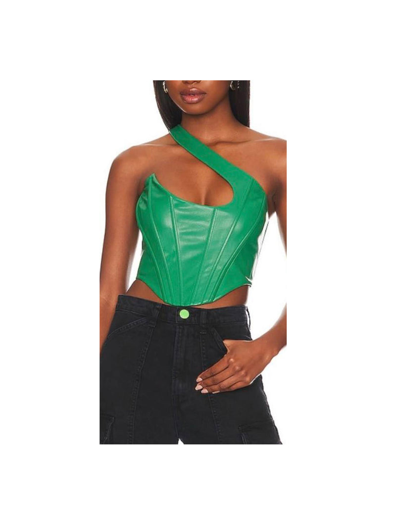 Corset Leather Top