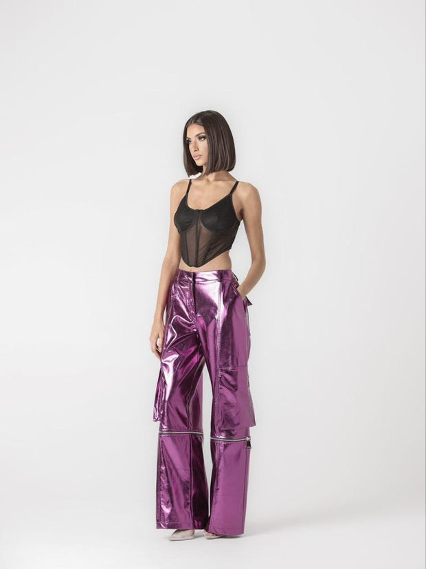 KIERA METALLIC PANTS