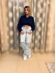 VINTAGE STITCH CONTRAST JEANS