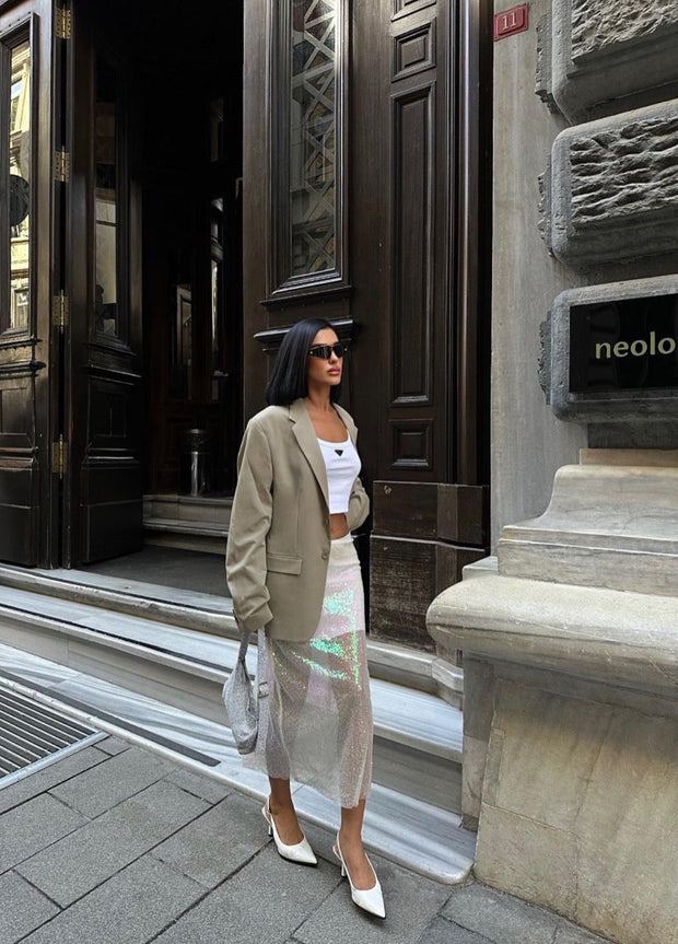 TIMELESS OLIVE BLAZER
