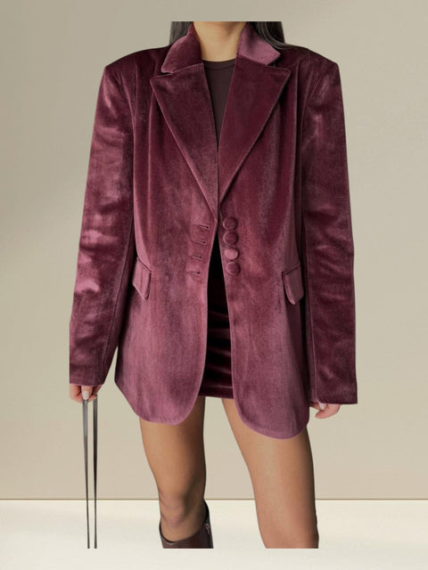 BORDEAUX CHARM BLAZER