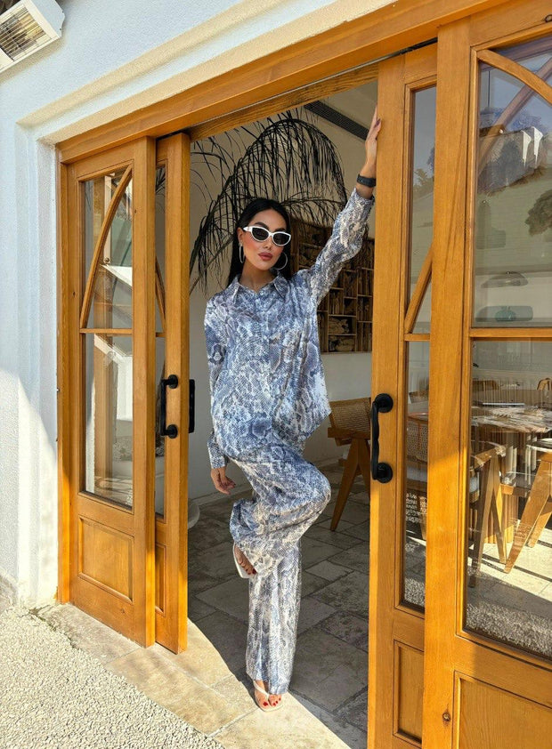 SNAKE PRINT SET