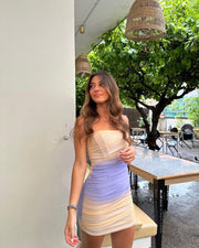 SUNSET BREEZE MINI DRESS