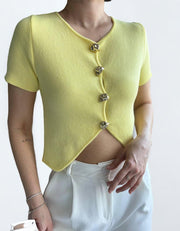 VERTEX KNIT TOP