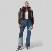 MOSAIC DENIM JEANS
