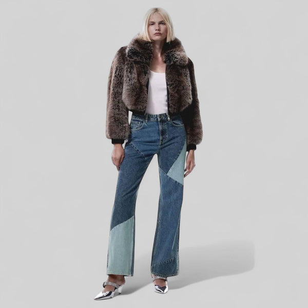 MOSAIC DENIM JEANS