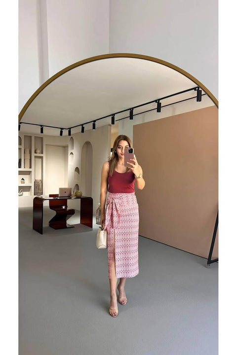 ROSE WRAP SKIRT