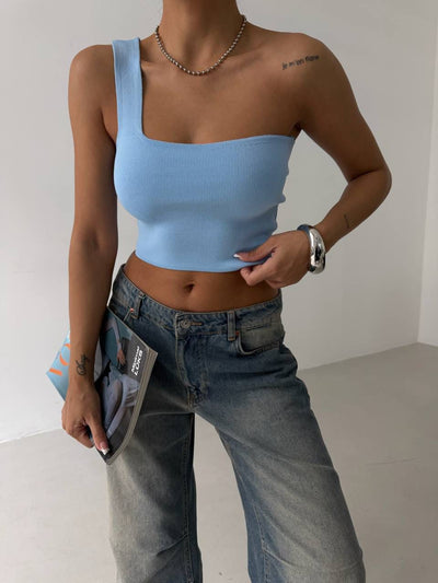 ONESIDE CROP TOP