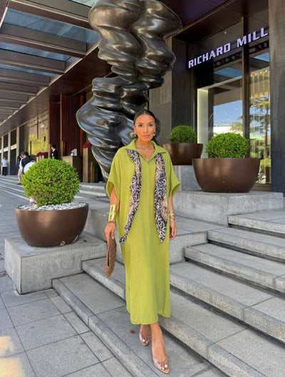 LIME ESSENCE DRESS
