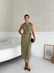 VALENCIA WRAP DRESS