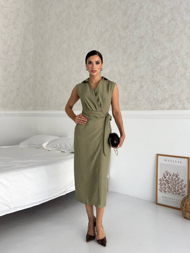 VALENCIA WRAP DRESS