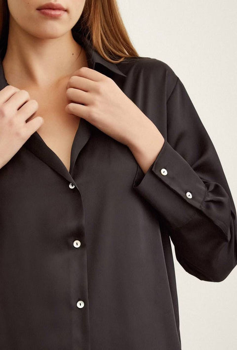 ELEGANT SATIN SHIRT