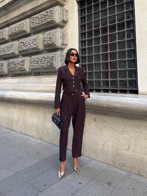 AUBERGINE ALLURE SET