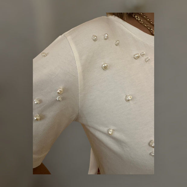 GLAM PEARLY TOUCH T-SHIRT