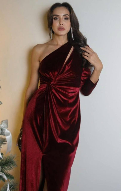 VELVET OBSESSION DRESS