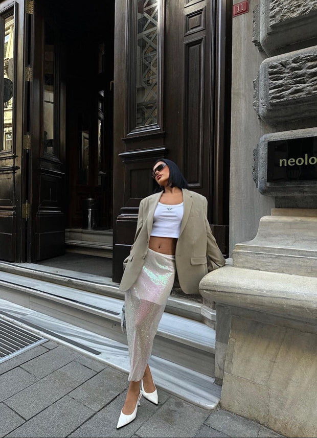 TIMELESS OLIVE BLAZER