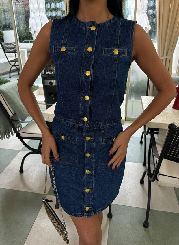GOLDEN DENIM SET