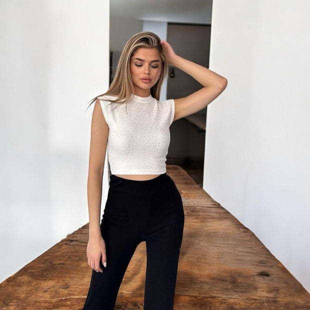 GLEAM CROP TOP