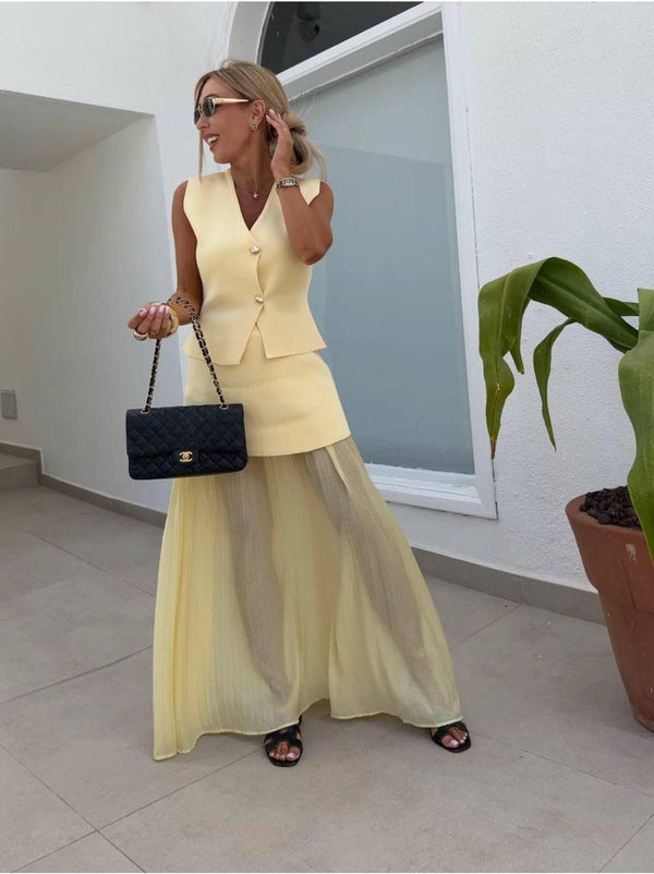 LEMON CHIFFON ELEGANCE SET