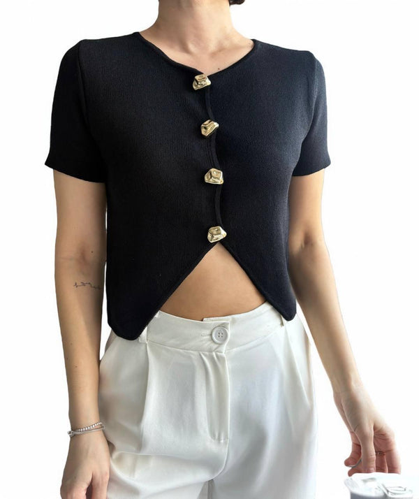 VERTEX KNIT TOP