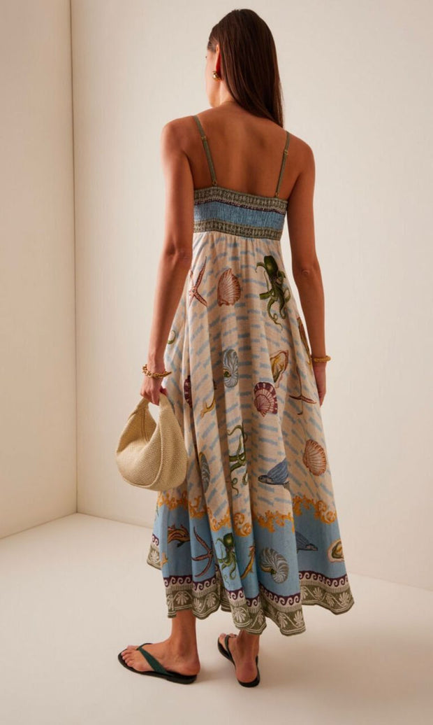 SEASHELL LONG DRESS