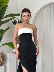 LUXE CURVE LONG DRESS