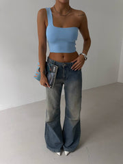 ONESIDE CROP TOP
