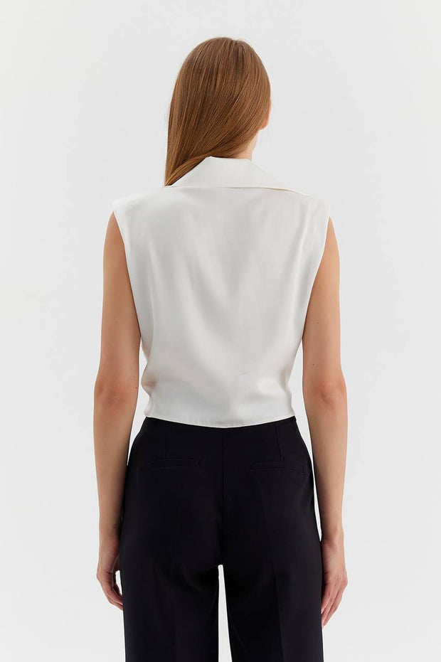 CHIC TWIST CROP TOP
