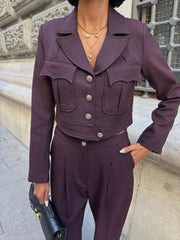 AUBERGINE ALLURE SET